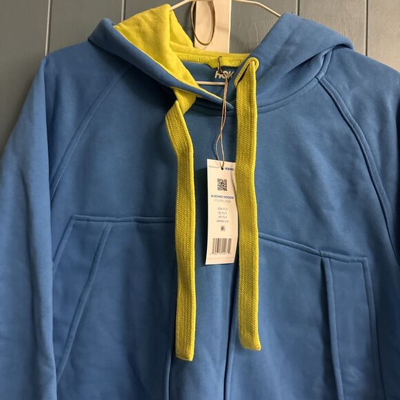 NEW HOKA ONE ONE HOODIE BONDI MEN XS WOMEN S "ALL GENDER" BLUE HOODIE NWT - Picture 6 of 11